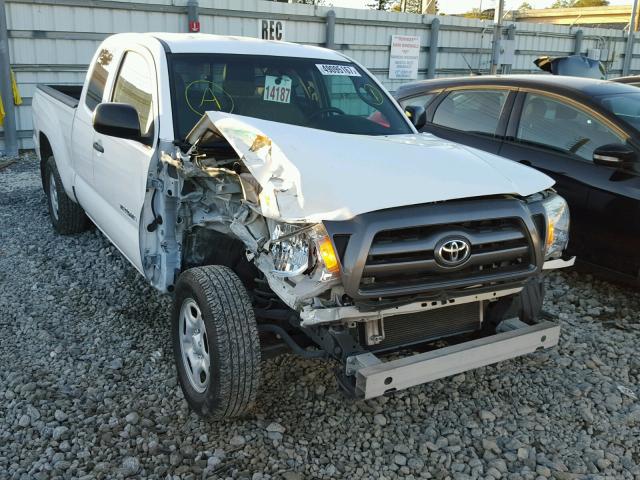 5TETX22N89Z668154 - 2009 TOYOTA TACOMA WHITE photo 1