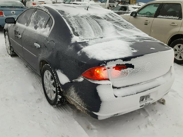 1G4HD57237U198034 - 2007 BUICK LUCERNE CX BLUE photo 3