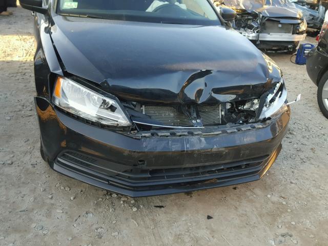 3VW2K7AJ6FM282005 - 2015 VOLKSWAGEN JETTA BASE BLACK photo 9