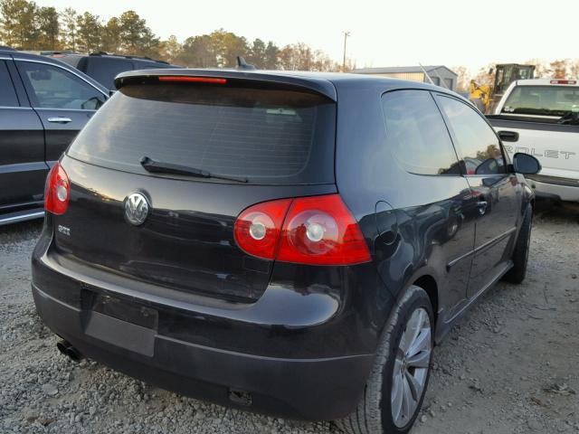 WVWFV71K18W219997 - 2008 VOLKSWAGEN GTI BLACK photo 4