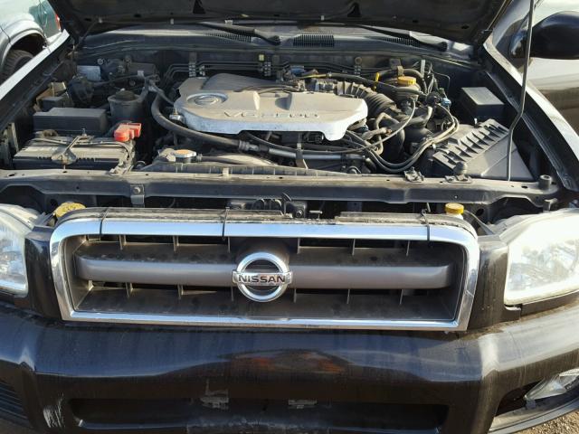 JN8DR09Y22W733509 - 2002 NISSAN PATHFINDER BLACK photo 7