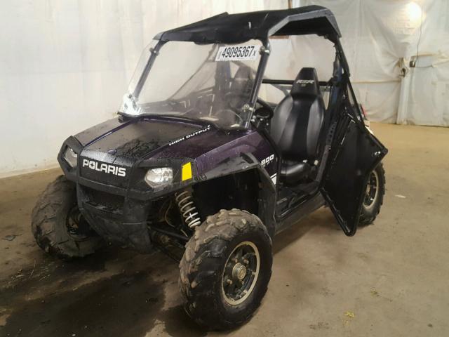 4XAVH76A8AD100453 - 2010 POLARIS RANGER RZR PURPLE photo 2