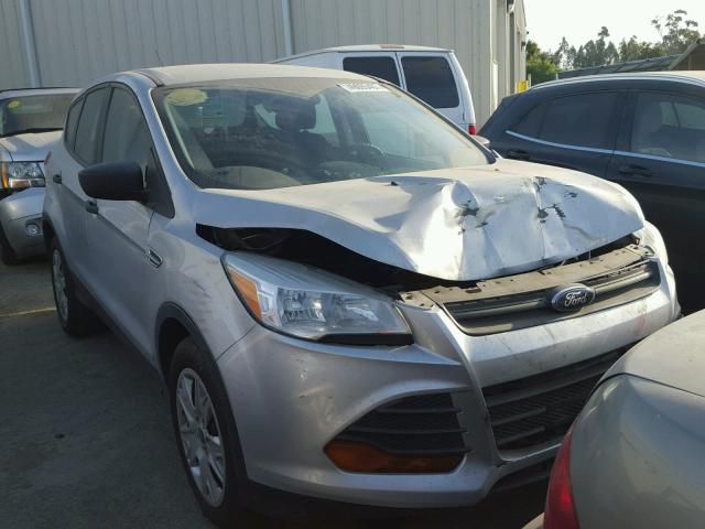 1FMCU0F73DUA21165 - 2013 FORD ESCAPE S SILVER photo 1