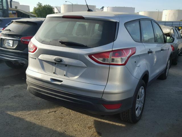 1FMCU0F73DUA21165 - 2013 FORD ESCAPE S SILVER photo 4