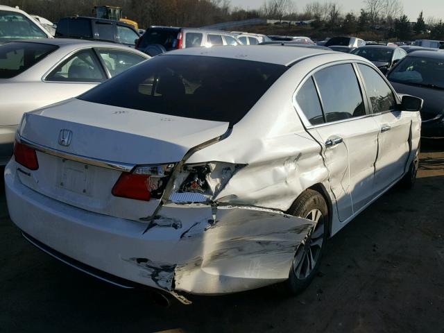 1HGCR2F39DA199079 - 2013 HONDA ACCORD LX WHITE photo 4