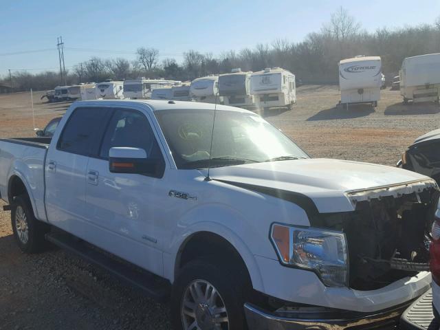 1FTFW1CT7BFB55164 - 2011 FORD F150 SUPER WHITE photo 1