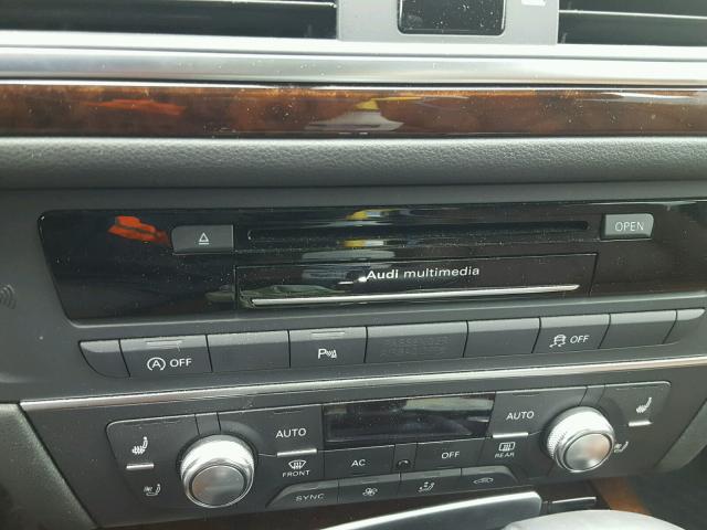 WAUHGAFC1DN117632 - 2013 AUDI A6 PRESTIG ნაცრისფერი ფოტო 9