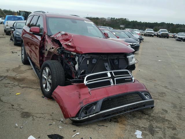 1C4RDHDG4EC452637 - 2014 DODGE DURANGO LI RED photo 1