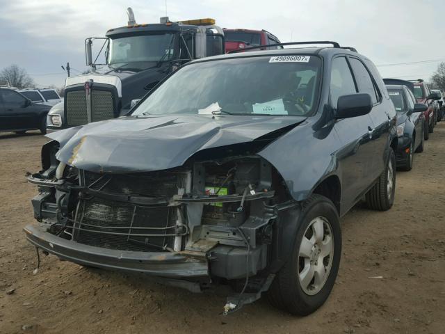 2HNYD18246H549301 - 2006 ACURA MDX BROWN photo 2