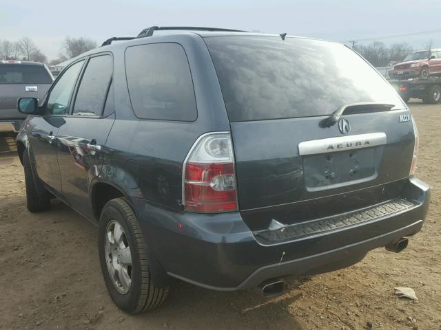 2HNYD18246H549301 - 2006 ACURA MDX BROWN photo 3