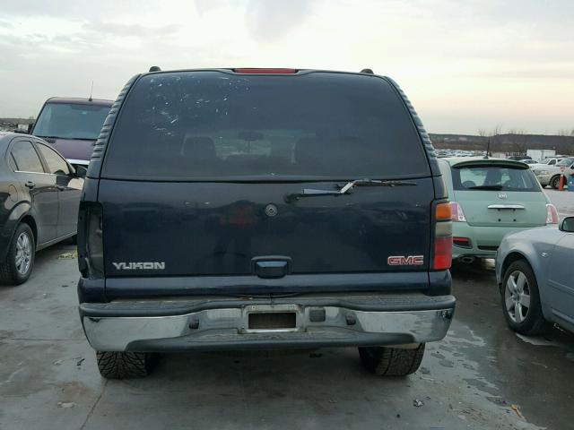 1GKEC13V44R239177 - 2004 GMC YUKON BLUE photo 9