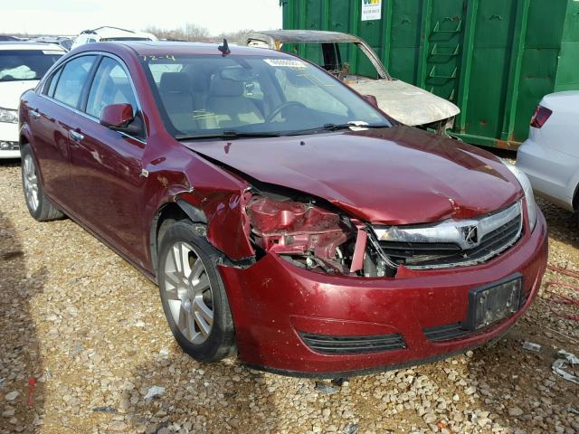 1G8ZV57B89F178756 - 2009 SATURN AURA XR MAROON photo 1