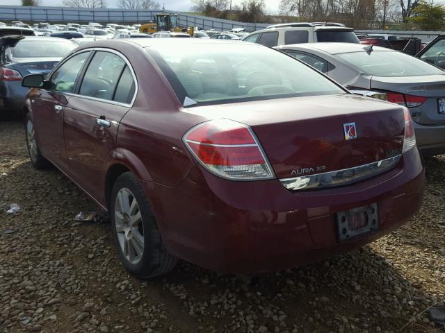 1G8ZV57B89F178756 - 2009 SATURN AURA XR MAROON photo 3