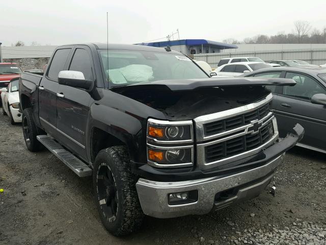 3GCPCSEC3EG122035 - 2014 CHEVROLET SILVERADO BLACK photo 1