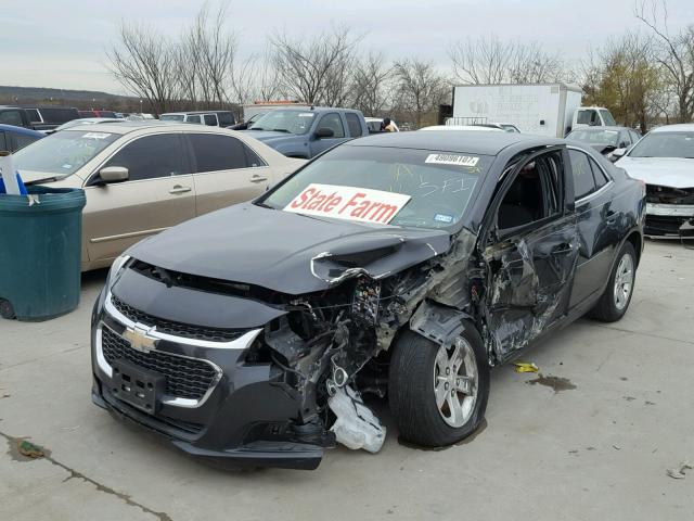 1G11C5SL2EF277701 - 2014 CHEVROLET MALIBU 1LT CHARCOAL photo 2