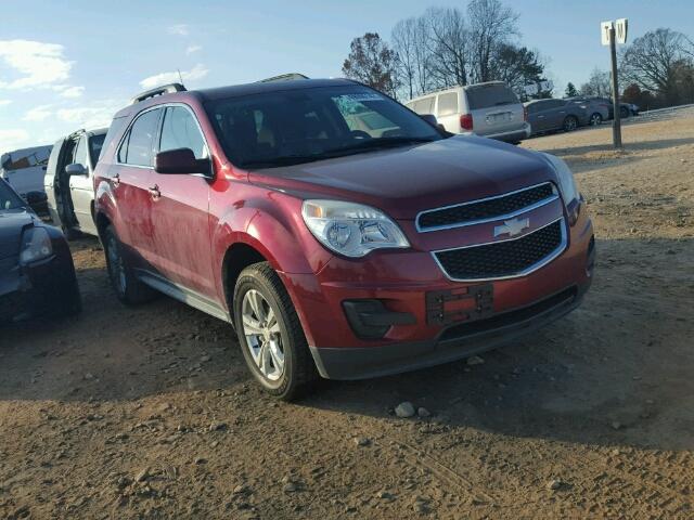 2CNALDEW6A6286750 - 2010 CHEVROLET EQUINOX LT RED photo 1