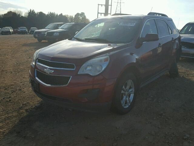 2CNALDEW6A6286750 - 2010 CHEVROLET EQUINOX LT RED photo 2