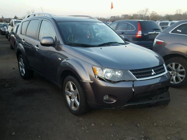 JA4MT41XX7U007689 - 2007 MITSUBISHI OUTLANDER GRAY photo 1