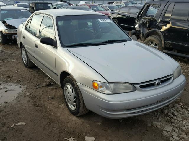 2T1BR12E8YC364021 - 2000 TOYOTA COROLLA VE SILVER photo 1