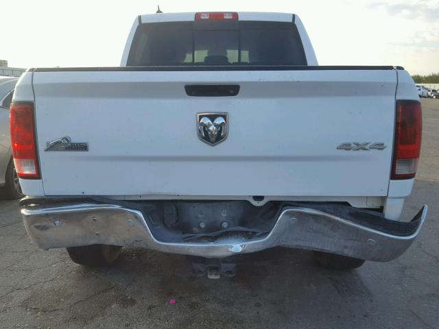 1C6RR7LG2ES164075 - 2014 RAM 1500 SLT WHITE photo 9