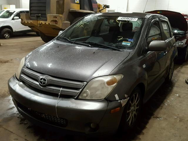 JTKKT624140073265 - 2004 TOYOTA SCION XA GRAY photo 2