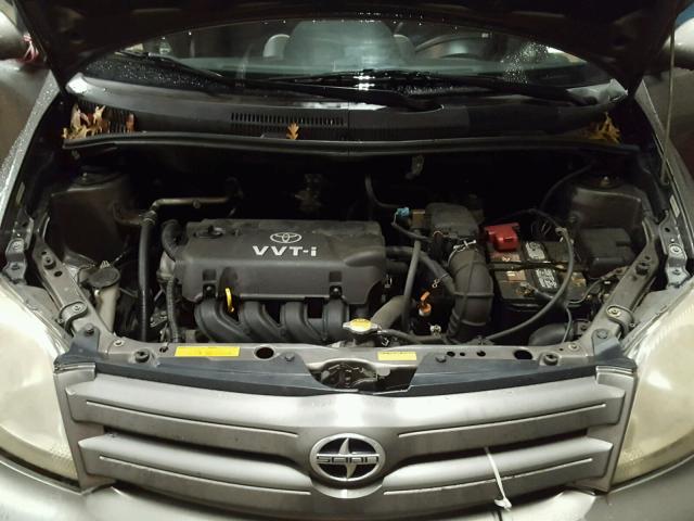 JTKKT624140073265 - 2004 TOYOTA SCION XA GRAY photo 7