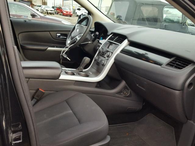 2FMDK4GC2DBB89849 - 2013 FORD EDGE SE BLACK photo 5