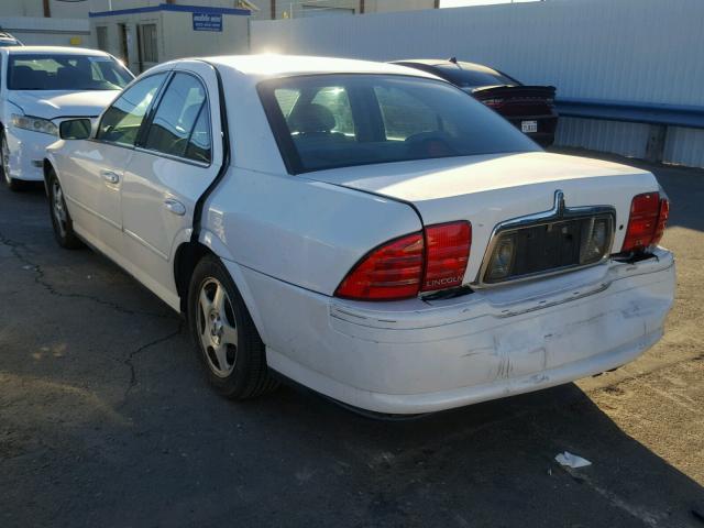 1LNHM86S1YY782929 - 2000 LINCOLN LS WHITE photo 3