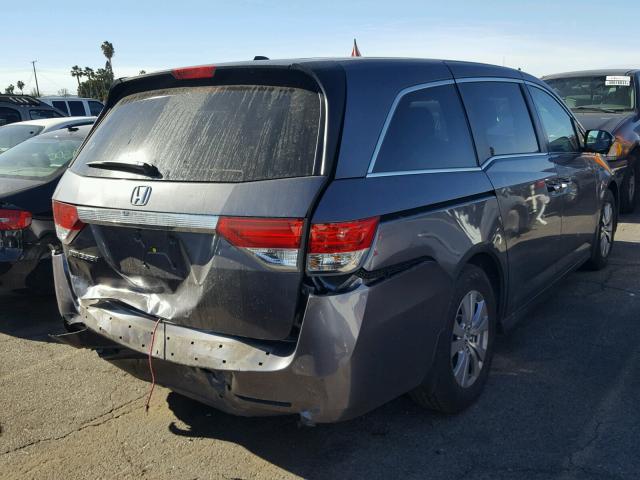 5FNRL5H65FB048074 - 2015 HONDA ODYSSEY EX CHARCOAL photo 4