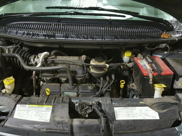 1A4GP45R96B727900 - 2006 CHRYSLER TOWN & COU BLUE photo 7