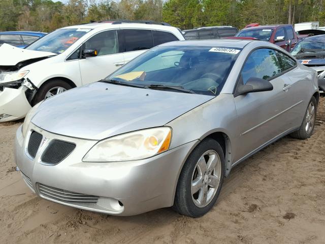 1G2ZH158464249184 - 2006 PONTIAC G6 GT SILVER photo 2