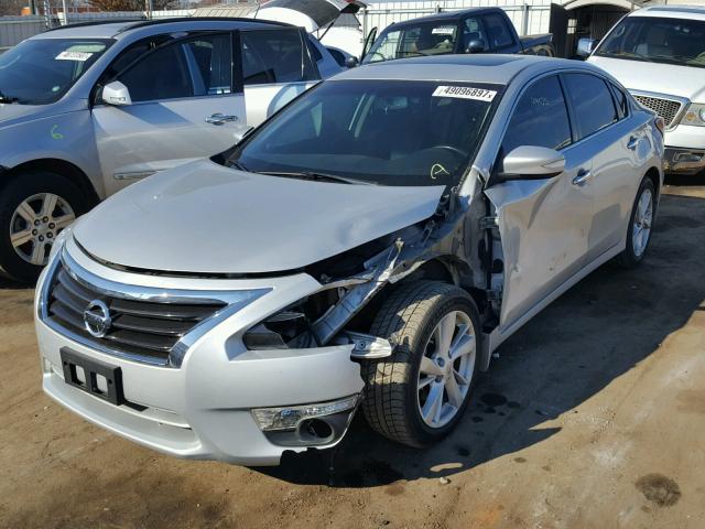 1N4AL3AP0EC111250 - 2014 NISSAN ALTIMA 2.5 SILVER photo 2