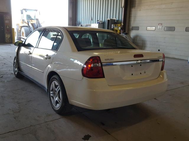 1G1ZS58N97F297137 - 2007 CHEVROLET MALIBU LS თეთრი ფოტო 3