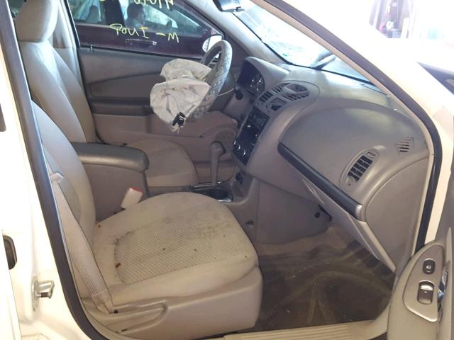 1G1ZS58N97F297137 - 2007 CHEVROLET MALIBU LS თეთრი ფოტო 5