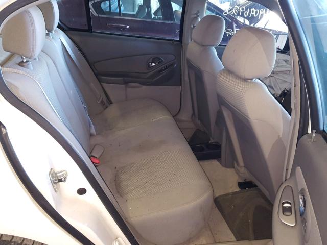1G1ZS58N97F297137 - 2007 CHEVROLET MALIBU LS თეთრი ფოტო 6