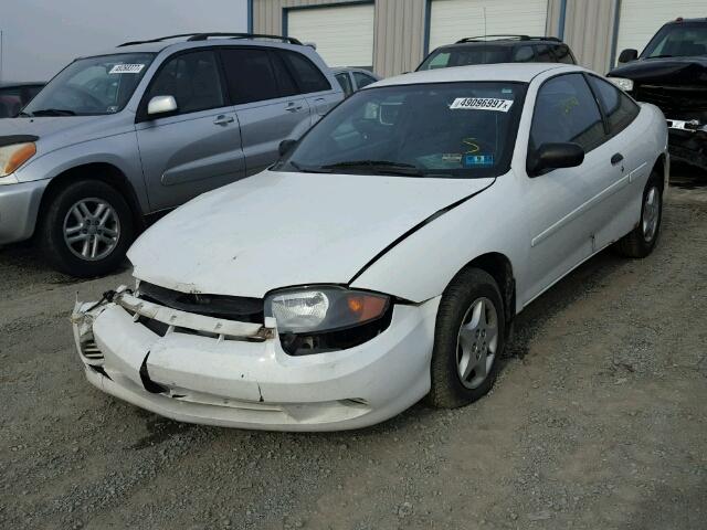 1G1JC12F647223586 - 2004 CHEVROLET CAVALIER WHITE photo 2