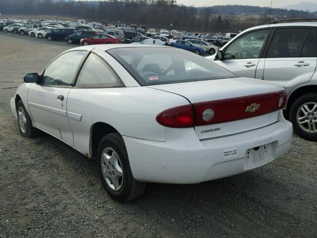 1G1JC12F647223586 - 2004 CHEVROLET CAVALIER WHITE photo 3