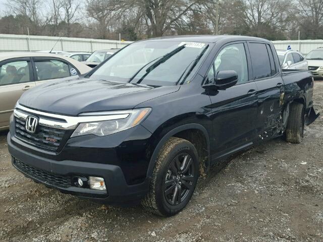 5FPYK3F10HB022700 - 2017 HONDA RIDGELINE BLACK photo 2