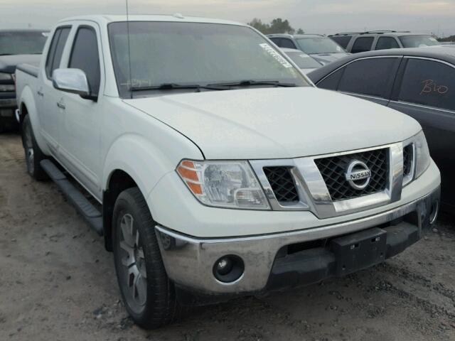 1N6AD0EV5DN746639 - 2013 NISSAN FRONTIER S WHITE photo 1