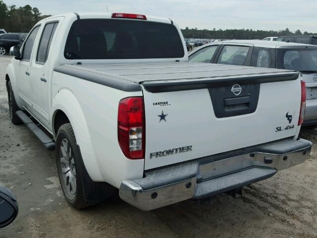 1N6AD0EV5DN746639 - 2013 NISSAN FRONTIER S WHITE photo 3