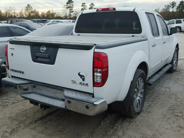 1N6AD0EV5DN746639 - 2013 NISSAN FRONTIER S WHITE photo 4