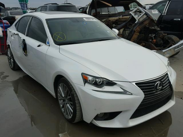 JTHBE1D20E5006398 - 2014 LEXUS IS 350 WHITE photo 1