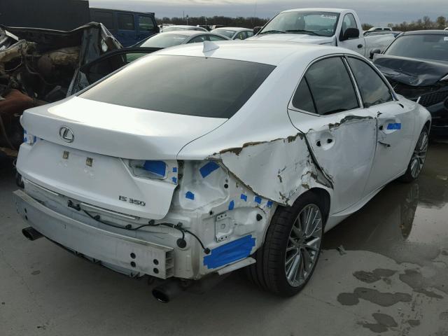 JTHBE1D20E5006398 - 2014 LEXUS IS 350 WHITE photo 4