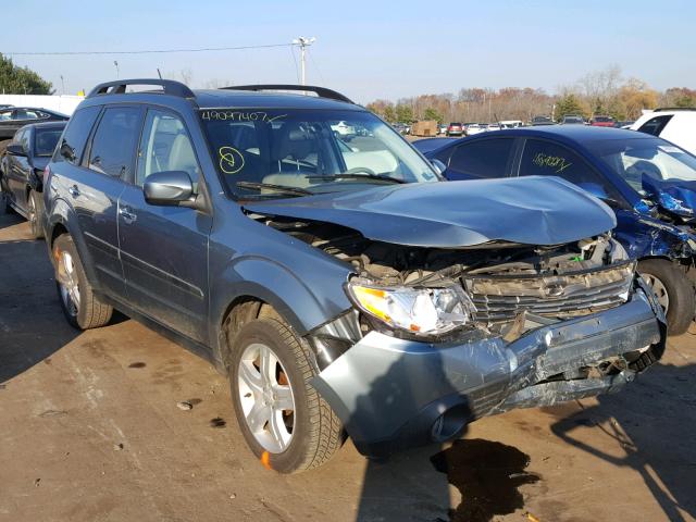 JF2SH64659H769158 - 2009 SUBARU FORESTER 2 GREEN photo 1