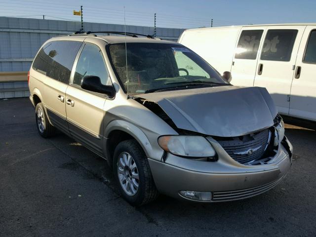 2C8GP54L43R160399 - 2003 CHRYSLER TOWN & COU GOLD photo 1