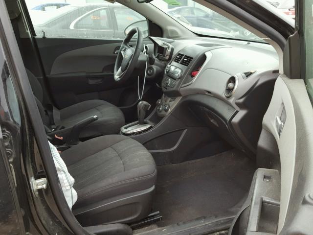 1G1JC6SH9C4105501 - 2012 CHEVROLET SONIC LT 黑色 照片 5
