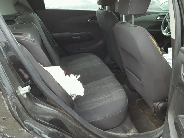 1G1JC6SH9C4105501 - 2012 CHEVROLET SONIC LT 黑色 照片 6