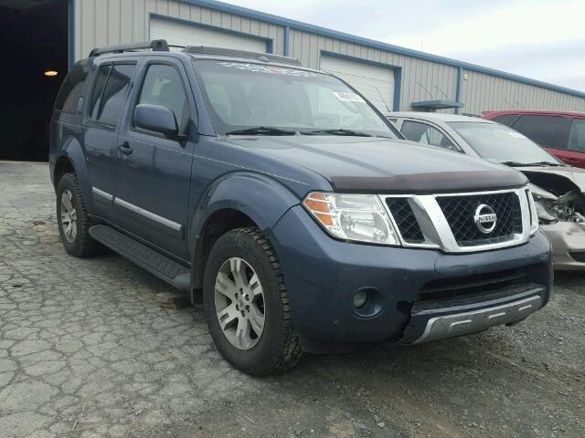 5N1AR18B58C600251 - 2008 NISSAN PATHFINDER BLUE photo 1