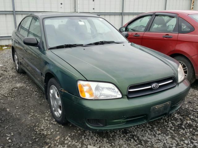 4S3BE6354Y7202816 - 2000 SUBARU LEGACY L GREEN photo 1