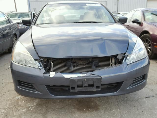 1HGCM56307A140698 - 2007 HONDA ACCORD SE BLUE photo 9